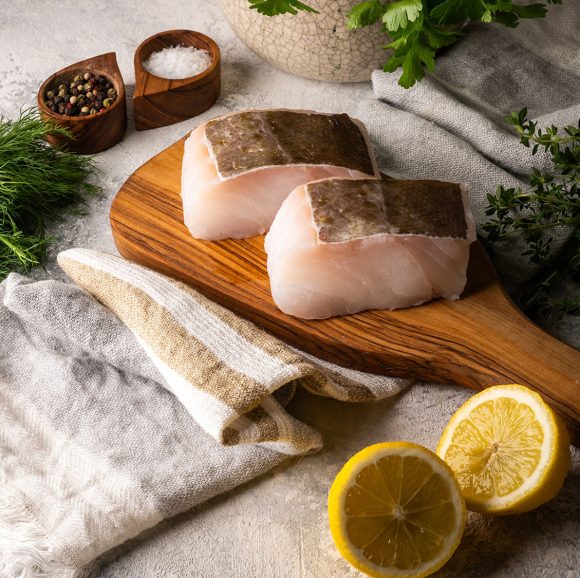 Fresh Cod Portions (2 x Portions Per Pack)