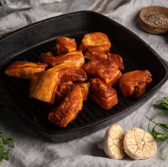 Honey Roast Glazed Pork Belly Bites (1.0kg)