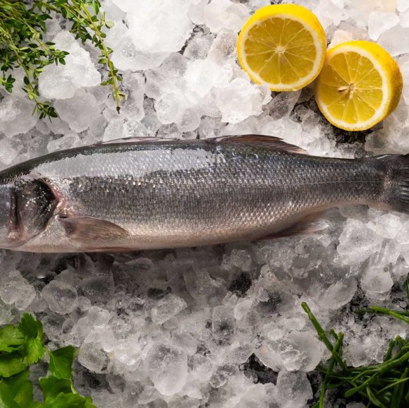 Sea Bass, Whole, Sustainably Farmed (1 x Whole Fish 300g-400g)
